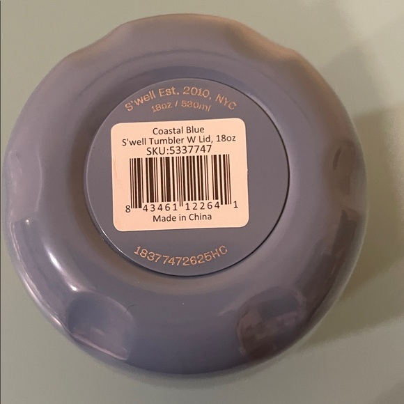 S'well Coastal Blue Steel  Tumbler - Picture 7 of 10